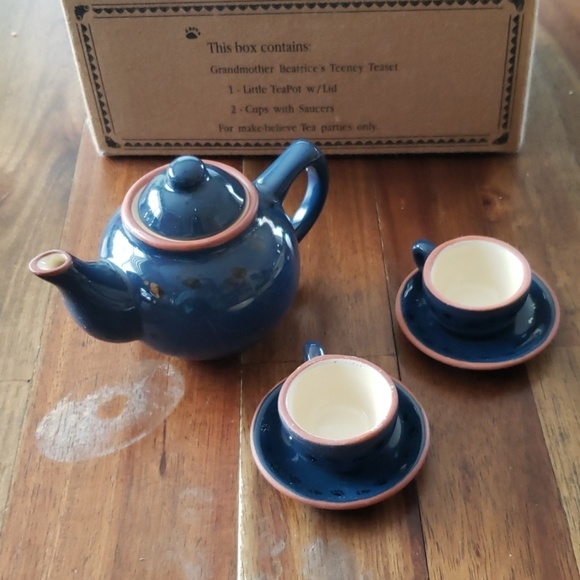 Boyd's Collection Teeney Teaset - Picture 1 of 5